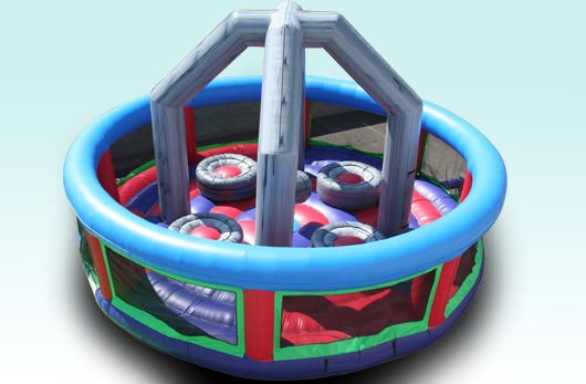 Bar Mitzvah Party Entertainment Interactive Inflatable Games NY, NYC, NJ, CT, Long Island Wrecking Ball
