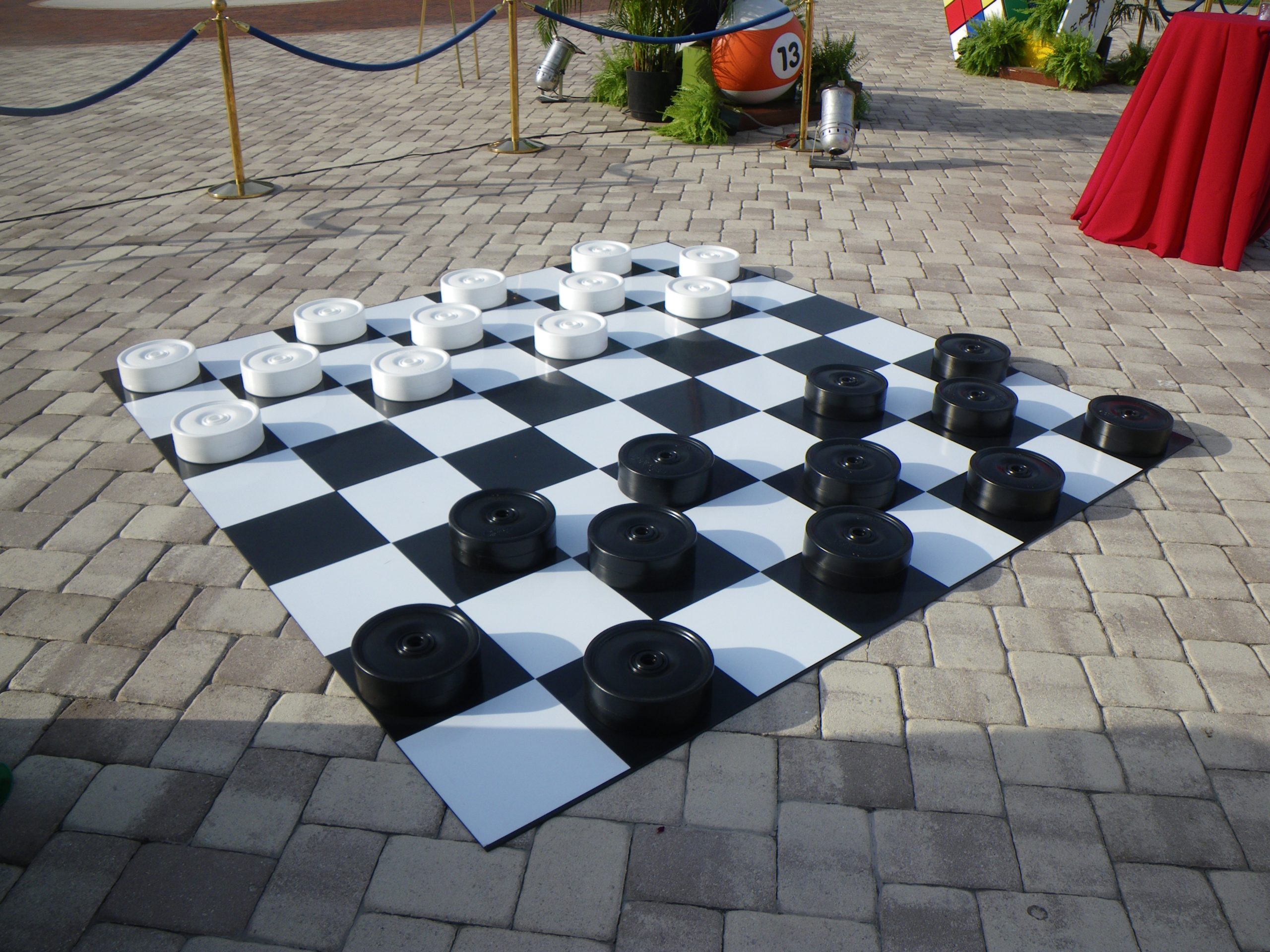 Giant Checkers Rental NY, NYC, NJ, CT, Long Island