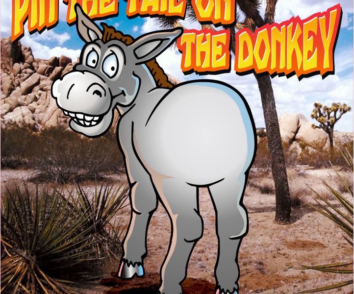 Pin The Tail On The Donkey Game
