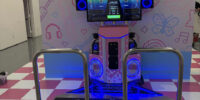 DDR arcade branded vinyl wrap NYC DDR arcade branded vinyl wrap NYC
