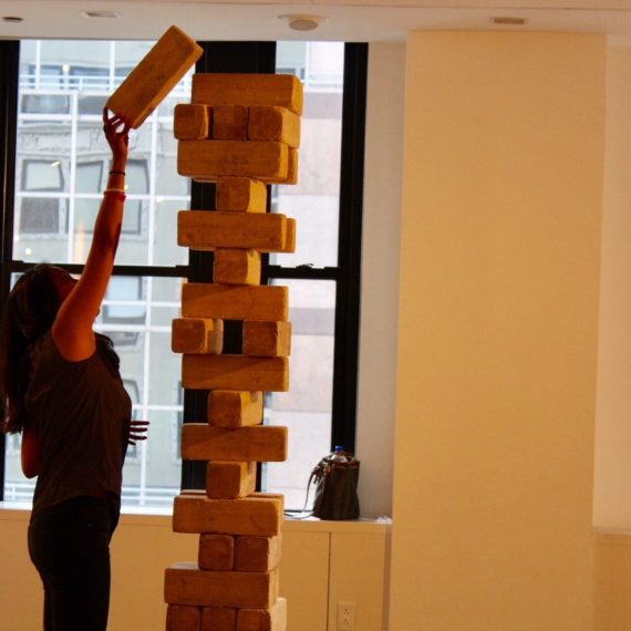 Giant Jenga NYC