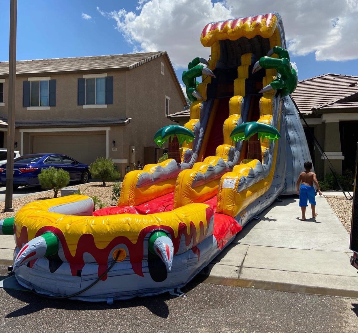 T Rex Water Slide