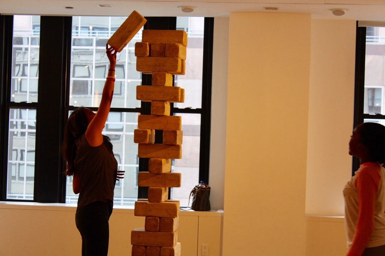 Giant Jenga NYC