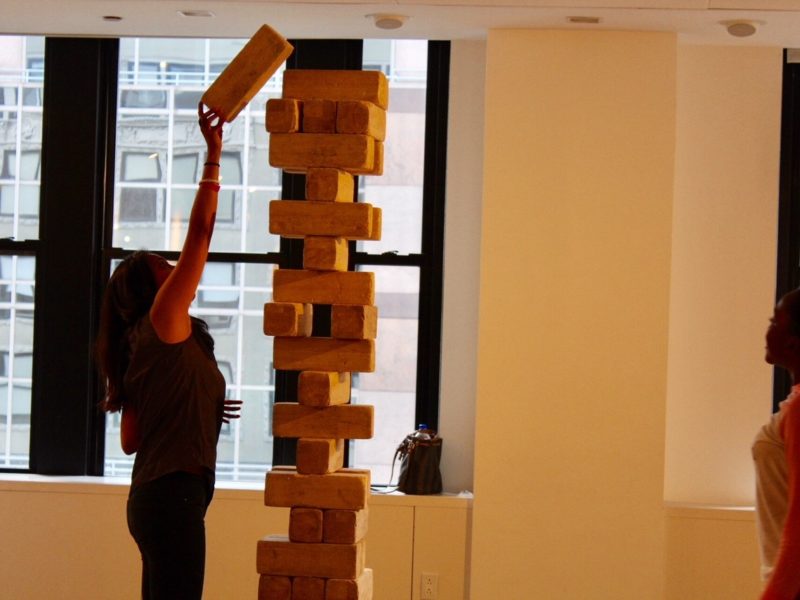 Giant Jenga NYC
