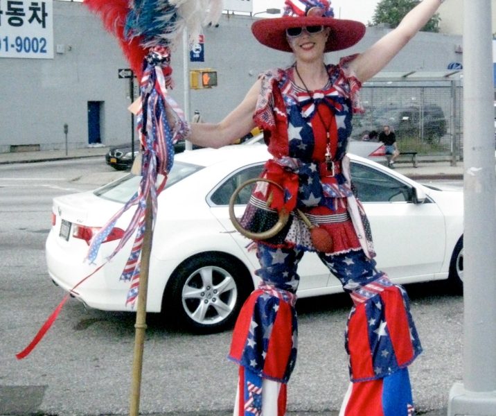 Stilt walker for Party Entertainment