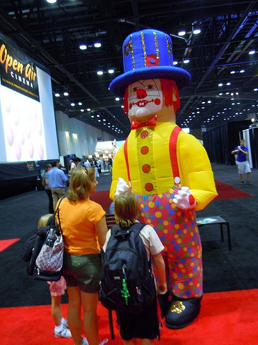 Inflatable Jumbo Clown Costume NY, NYC, NJ, CT, Long Island