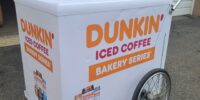 Ice Cream Cart Dunkin Ice Cream Cart rent near me